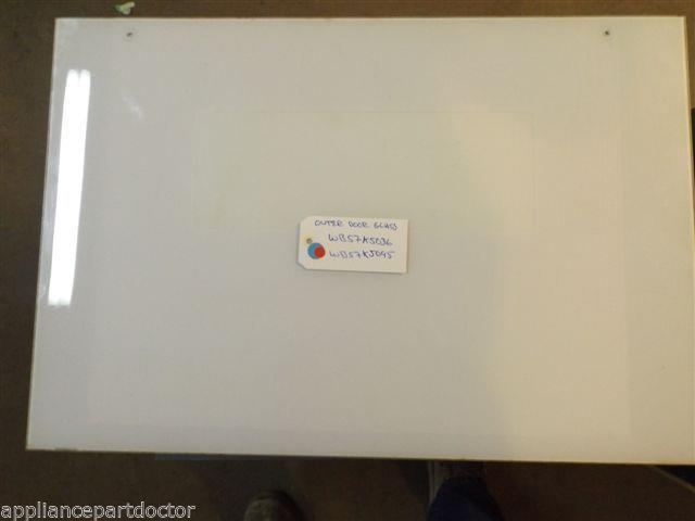 KENMORE STOVE WB57K5036 WB57K5095 OUTER DOOR GLASS USED KENMORE STOVE WB57K5036 WB57K5095 OUTER DOOR GLASS USED